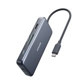 Anker-USB-C-Hub-Adapter-PowerExpand-7-in-1-USB-C-Hub-with-4K-USB-C